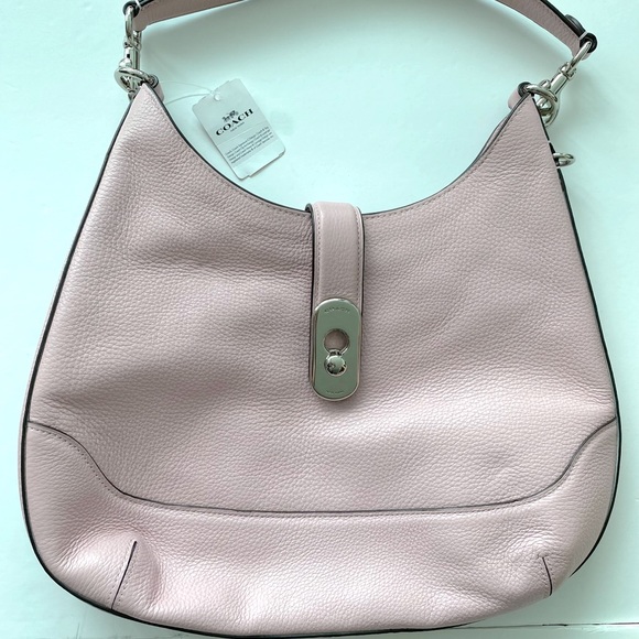COACH Pink hobo shoulder bag Retail $378 - Picture 1 of 9